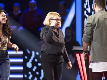Las lágrimas incontrolables de la abuela de Susana Montaña tras sorprenderla en ‘La Voz’ Las lágrimas incontrolables de la abuela de Susana Montaña tras sorprenderla en ‘La Voz’