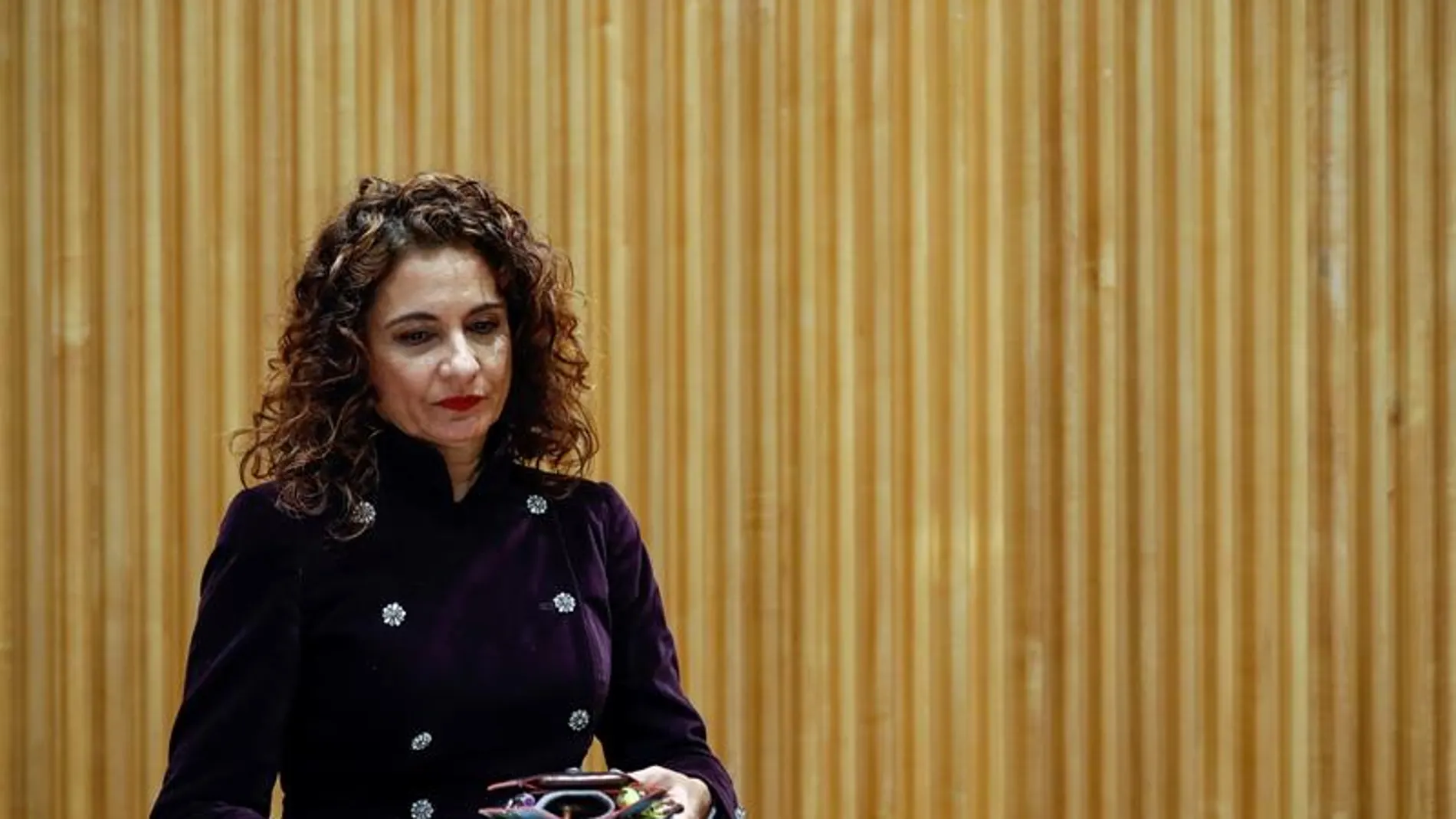 La ministra de Hacienda, María Jesús Montero La ministra de Hacienda, María Jesús Montero
