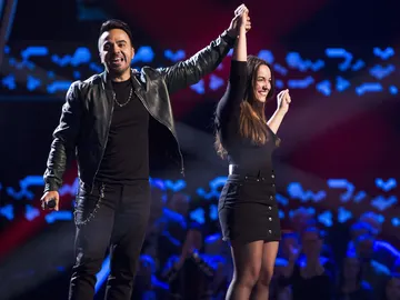 Luis Fonsi, muy feliz por tener a Marina Damer en su equipo: “¡Vamos a ganar!” Luis Fonsi, muy feliz por tener a Marina Damer en su equipo: “¡Vamos a ganar!”