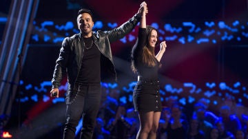 Luis Fonsi, muy feliz por tener a Marina Damer en su equipo: &ldquo;&iexcl;Vamos a ganar!&rdquo;
