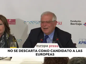 Borrell no se descarta para encabezar la lista del PSOE a las europeas Borrell no se descarta para encabezar la lista del PSOE a las europeas
