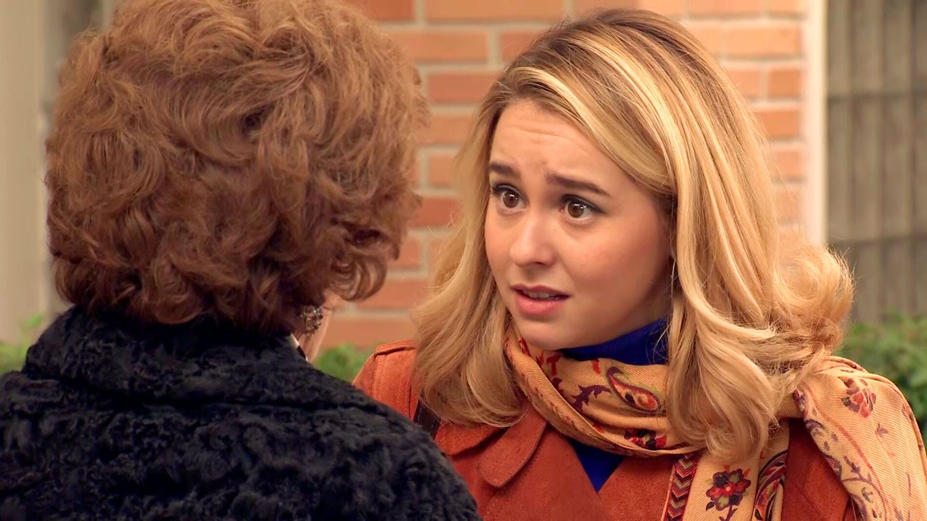 Luisita a Benigna: "Quiero ser valiente y ser feliz, y mi felicidad es Amelia"