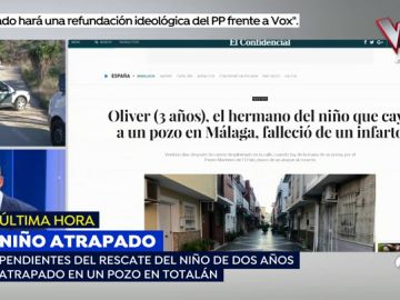 Un hermano del niño de 2 años que cayó a un pozo en Totalán murió de un infarto