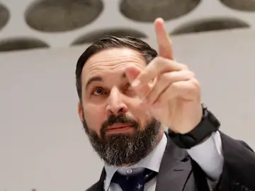 El presidente de Vox, Santiago Abascal El presidente de Vox, Santiago Abascal