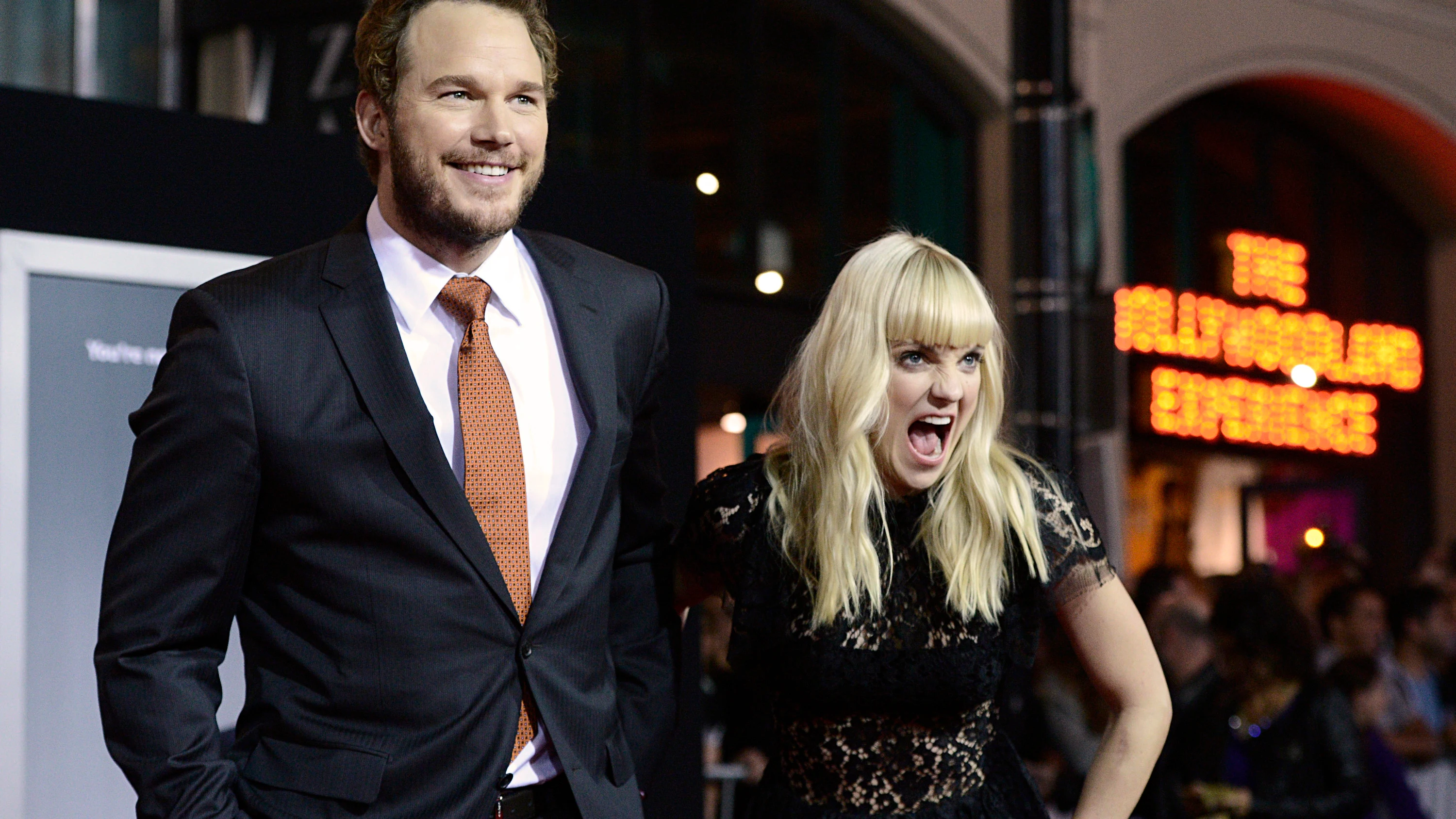 Chris Pratt y Anna Faris Chris Pratt y Anna Faris