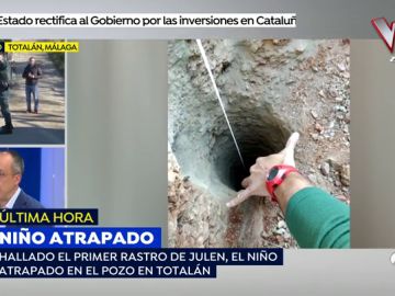 El forense José Antonio Lorente, sobre el niño atrapado en el pozo: "Me sorprende muchísimo que haya podido caer en un agujero tan profundo" El forense José Antonio Lorente, sobre el niño atrapado en el pozo: "Me sorprende muchísimo que haya podido caer en un agujero tan profundo"