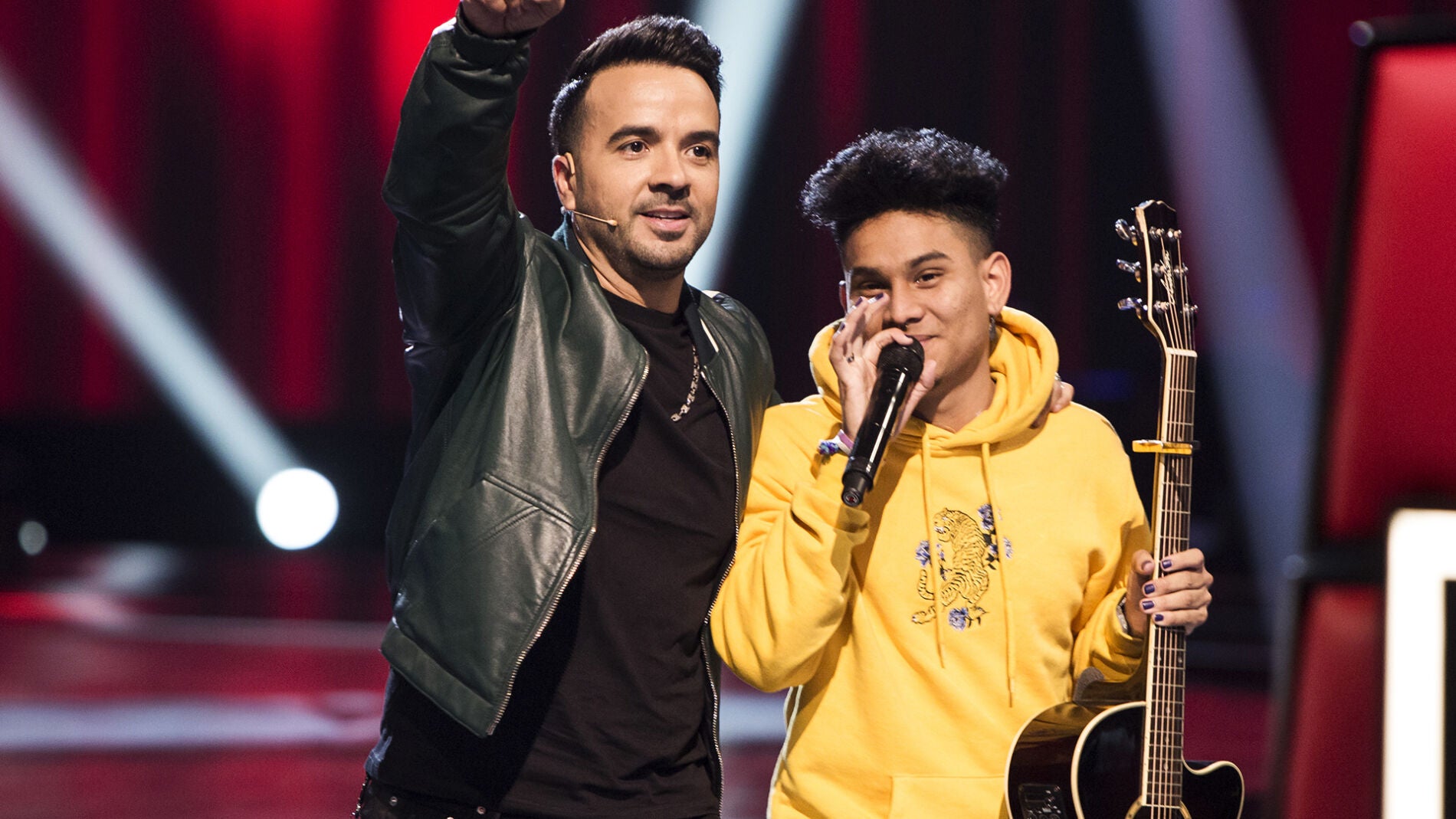 Luis Fonsi, at&oacute;nito tras la elecci&oacute;n de Lion