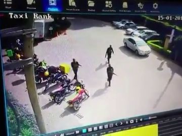 El momento en el que los terroristas atacan el hotel de Nairobi El momento en el que los terroristas atacan el hotel de Nairobi