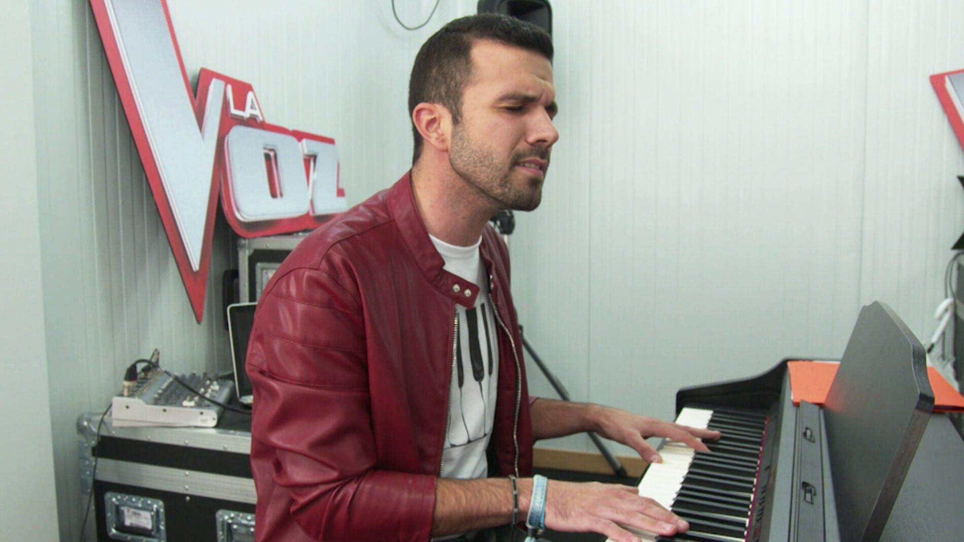 Sergio Jiménez minutos antes de las 'Audiciones a ciegas' de 'La Voz'