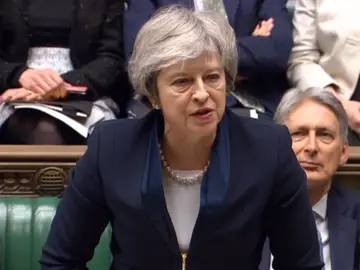 La primera ministra británica, Theresa May La primera ministra británica, Theresa May