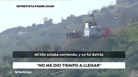 El padre de Julen, el pequeño atrapado en un pozo de Totalán, denuncia falta de medios: "Estamos muertos" El padre de Julen, el pequeño atrapado en un pozo de Totalán, denuncia falta de medios: "Estamos muertos"