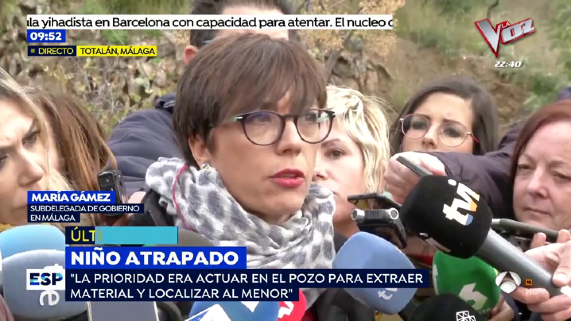 Trabajan en abrir un t&uacute;nel lateral horizontal para llegar a Julen sin causarle da&ntilde;os