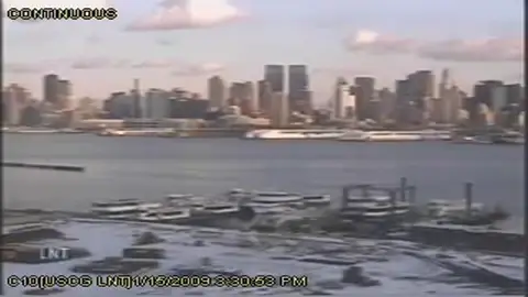 Se cumplen 10 años del milagro del avión que acuatizó en el río Hudson Se cumplen 10 años del milagro del avión que acuatizó en el río Hudson