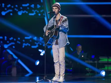 Pablo Salvatierra canta ‘Shape of you’ en las ‘Audiciones a ciegas’ Pablo Salvatierra canta ‘Shape of you’ en las ‘Audiciones a ciegas’