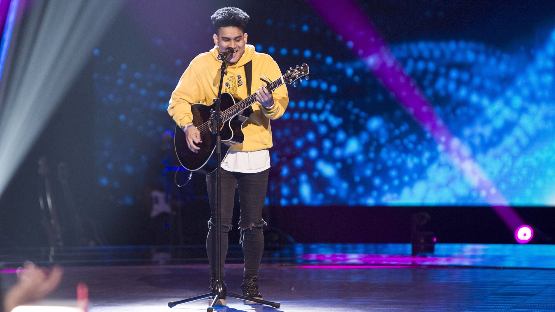 Lion canta ‘Toxic’ de Britney Spears en las ‘Audiciones a ciegas’