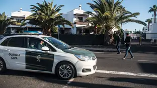 Un coche de la Guardia Civil en una imagen de archivo Un coche de la Guardia Civil en una imagen de archivo