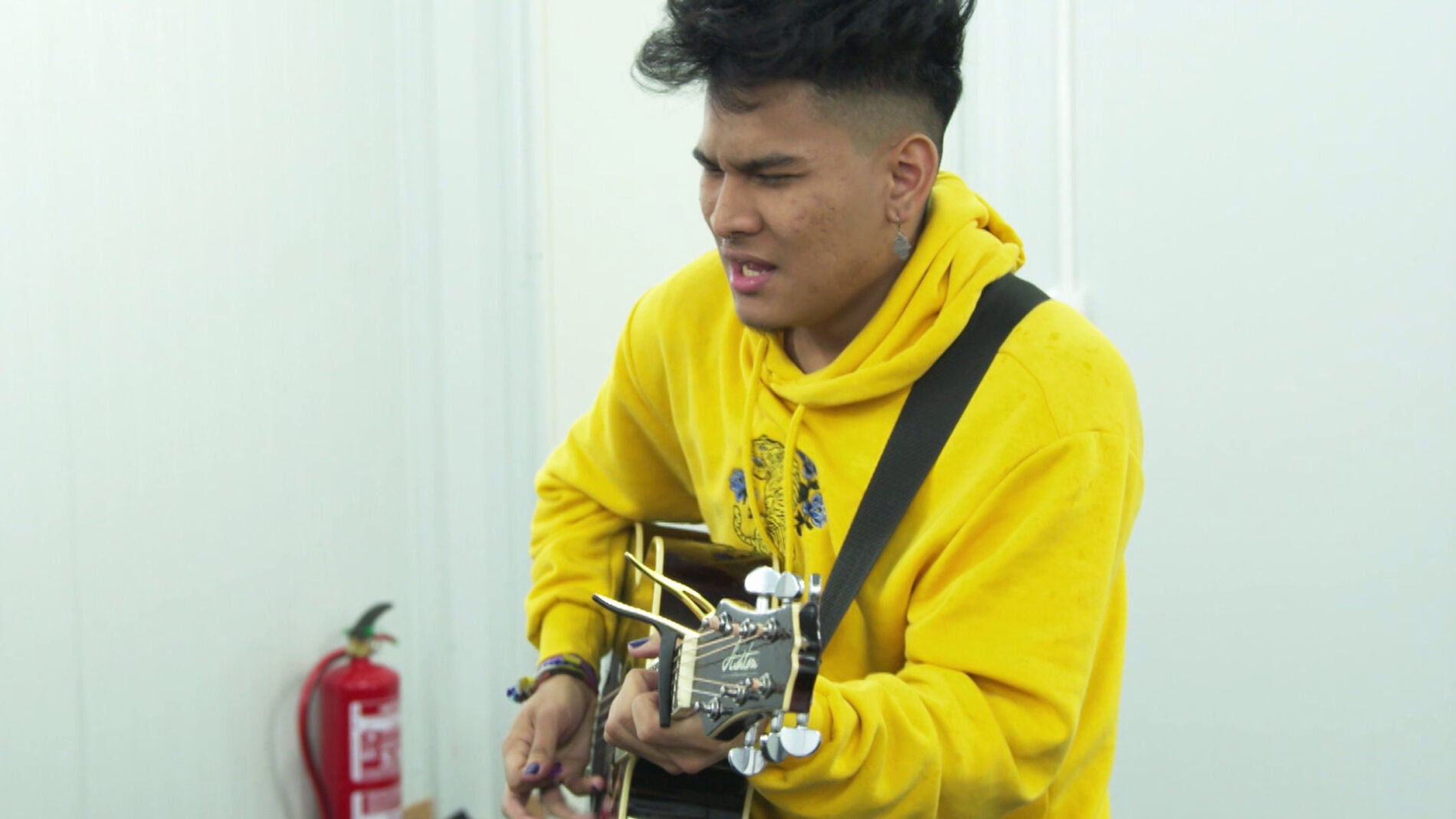 Lion, personalidad y buen rollo pegado a su guitarra en las 'Audiciones a ciegas' de 'La Voz' 