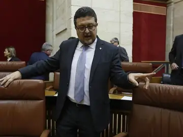 El portavoz de Vox en el Parlamento de Andalucía, Francisco Serrano El portavoz de Vox en el Parlamento de Andalucía, Francisco Serrano