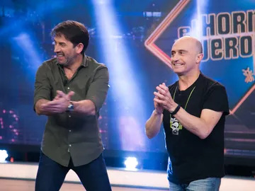 Antonio Garrido y Pepe Viyuela desvelan en 'El Hormiguero 3.0' qué es lo más complicado de trabajar con cerdos Antonio Garrido y Pepe Viyuela desvelan en 'El Hormiguero 3.0' qué es lo más complicado de trabajar con cerdos