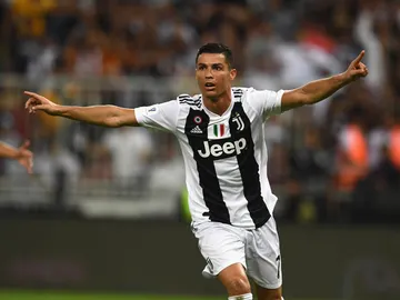 Cristiano Ronaldo celebra su gol con la Juventus Cristiano Ronaldo celebra su gol con la Juventus