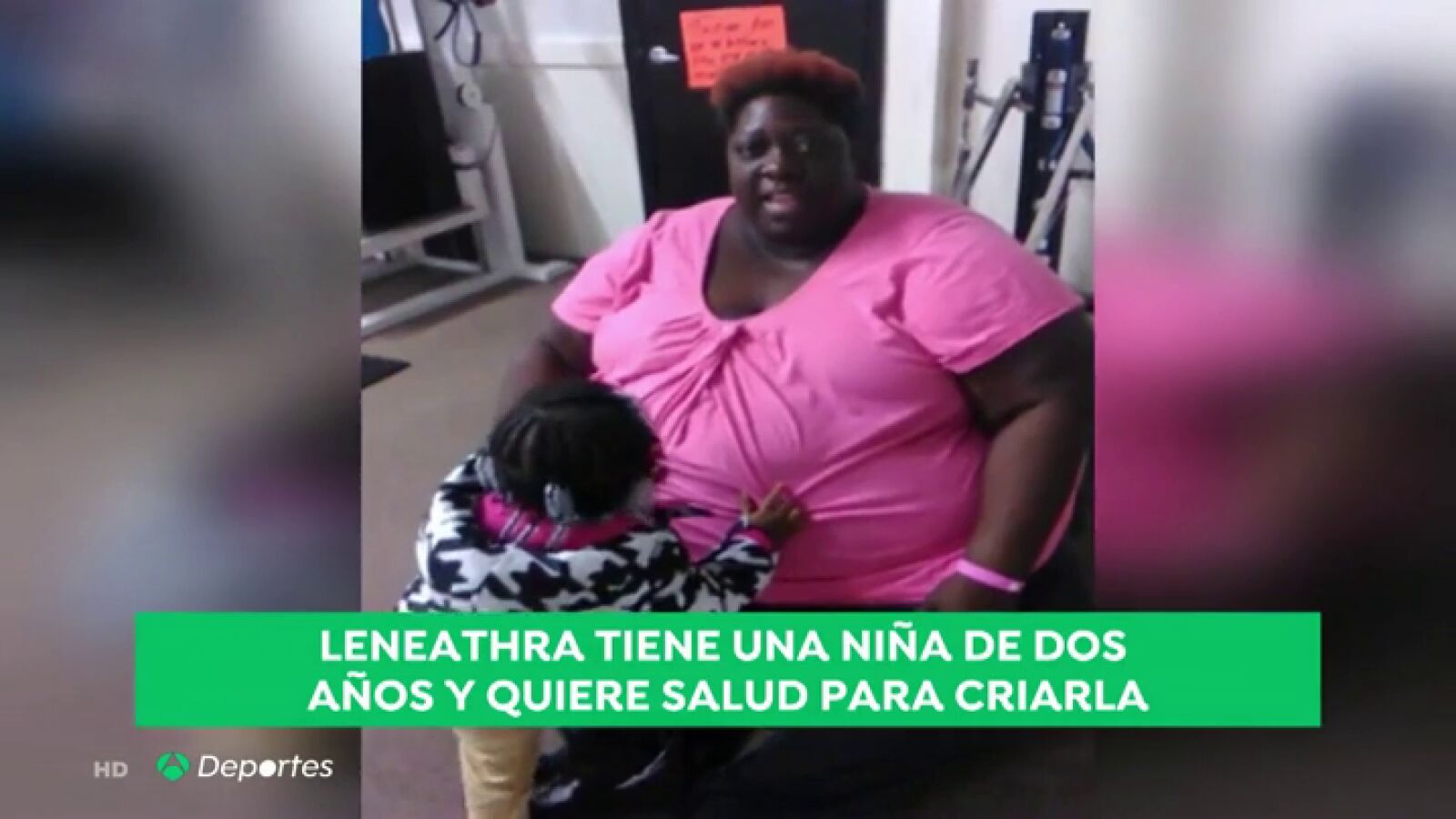El reto de Leneathra Reed que se ha hecho viral en EEUU: pesaba 282 kilos y el crossfit le cambió la vida