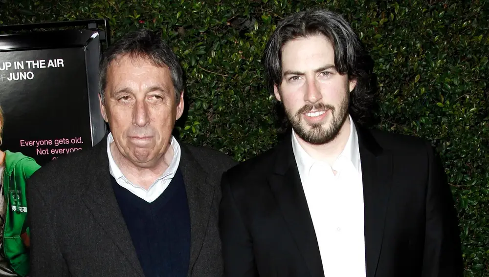 Jason Reitman y su padre, Ivan Reitman Jason Reitman y su padre, Ivan Reitman
