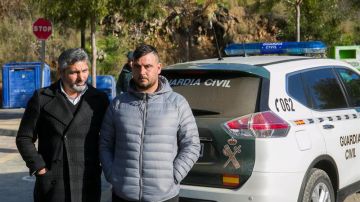 El padre de Julen, con el padre de Mari Luz El padre de Julen, con el padre de Mari Luz