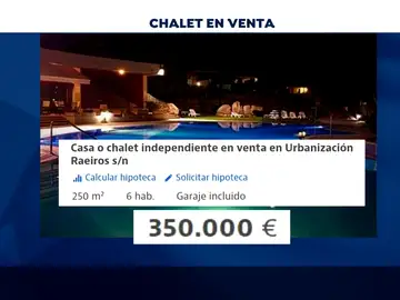 Venden un chalet a pie de playa con una orden de derribo Venden un chalet a pie de playa con una orden de derribo