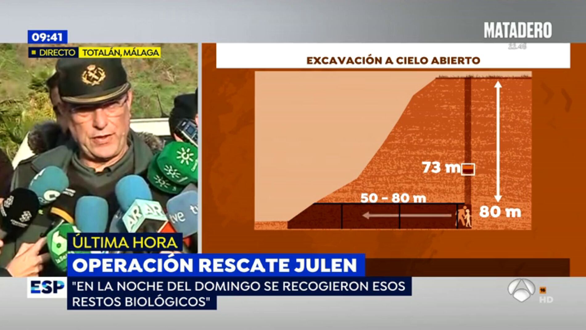 La Guardia Civil reconoce problemas para encontrar una t&eacute;cnica adecuada en el rescate de Julen