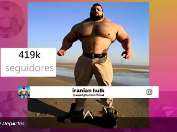 El 'Hulk iraní' se quiere subir al ring: cambia las pesas por las artes marciales mixtas El 'Hulk iraní' se quiere subir al ring: cambia las pesas por las artes marciales mixtas