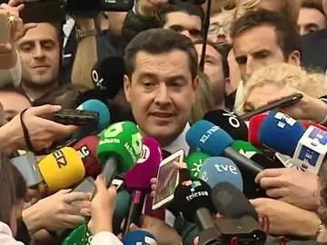 Juanma Moreno: "este gobierno nace con la vocación de cumplir la legislatura" Juanma Moreno: "este gobierno nace con la vocación de cumplir la legislatura"