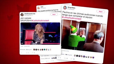 Paulina Rubio y Pablo López, protagonistas de los memes más exitosos de 'La Voz'