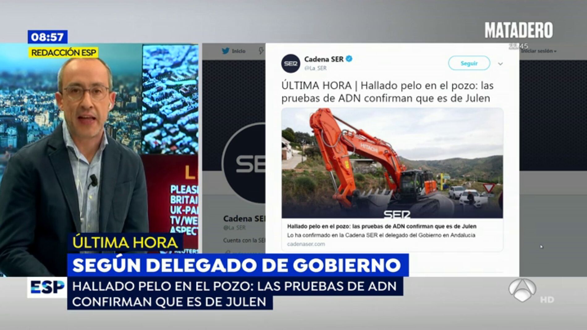 Encuentran pelo en el pozo de Total&aacute;n que pertenece al peque&ntilde;o Julen seg&uacute;n las pruebas de ADN