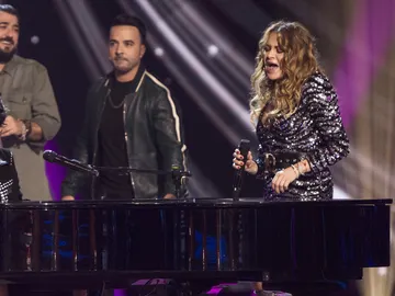 El lunes y martes, Paulina Rubio deslumbra en el escenario de 'La Voz' con 'Bésame mucho' El lunes y martes, Paulina Rubio deslumbra en el escenario de 'La Voz' con 'Bésame mucho'