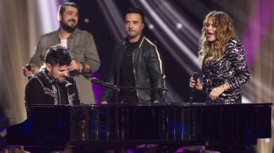 Esta noche y mañana, Paulina Rubio deslumbra en el escenario de 'La Voz' con 'Bésame mucho'