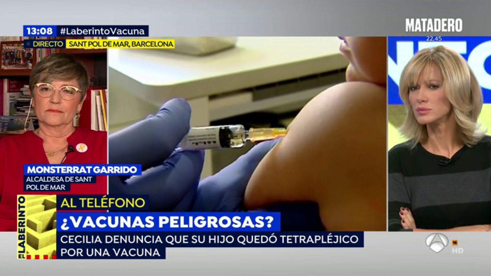 El hijo de Cecilia qued&oacute; tetrapl&eacute;jico a los 18 meses tras ponerse la vacuna hexavalente: "No se informa de los efectos secundarios"