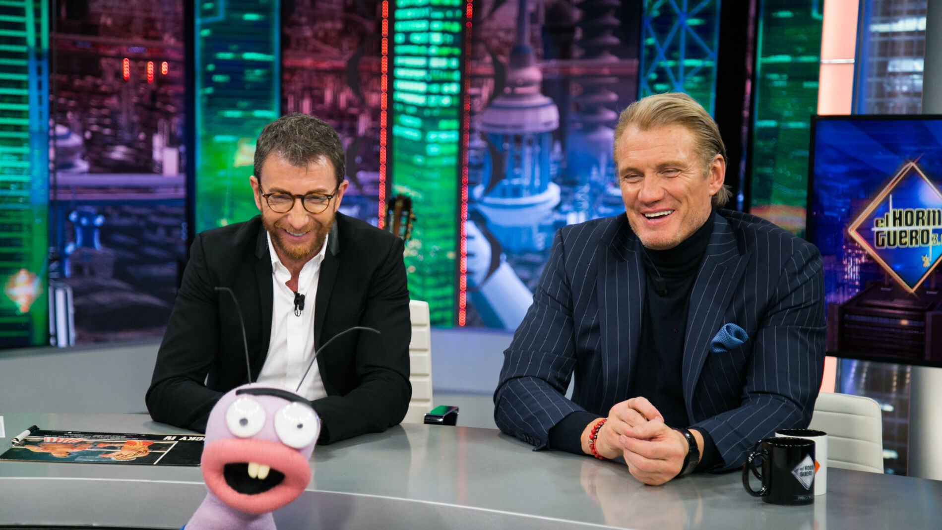 Dolph Lundgren con las hormigas