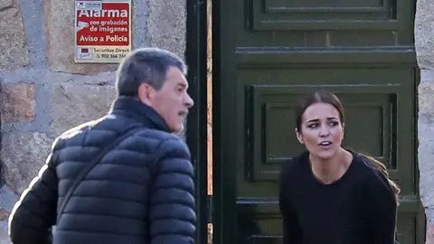Paula Echevarría y su exsuegro Gervasio Bustamante Paula Echevarría y su exsuegro Gervasio Bustamante
