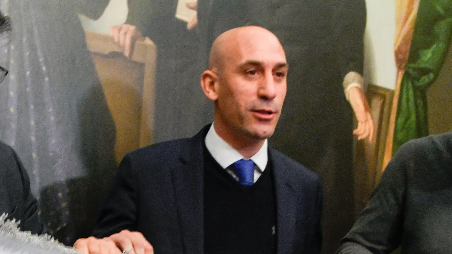 Luis Rubiales, en un acto en Granada Luis Rubiales, en un acto en Granada