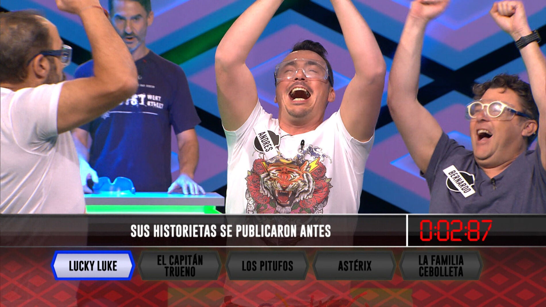 'Los mataos' ponen en un aprieto a 'Los Lobos' con una remontada nunca vista en '&iexcl;Boom!'