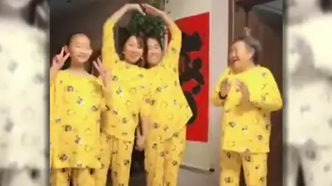 Cuatro generaciones en una sola imagen, nuevo reto viral Cuatro generaciones en una sola imagen, nuevo reto viral