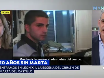 Nacho Abad se emociona hasta las lágrimas al recordar a Marta del Castillo con su madre Nacho Abad se emociona hasta las lágrimas al recordar a Marta del Castillo con su madre