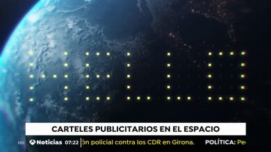 Estudian ubicar carteles de publicidad luminosos en el espacio que llegarían a 7.000 millones de personas