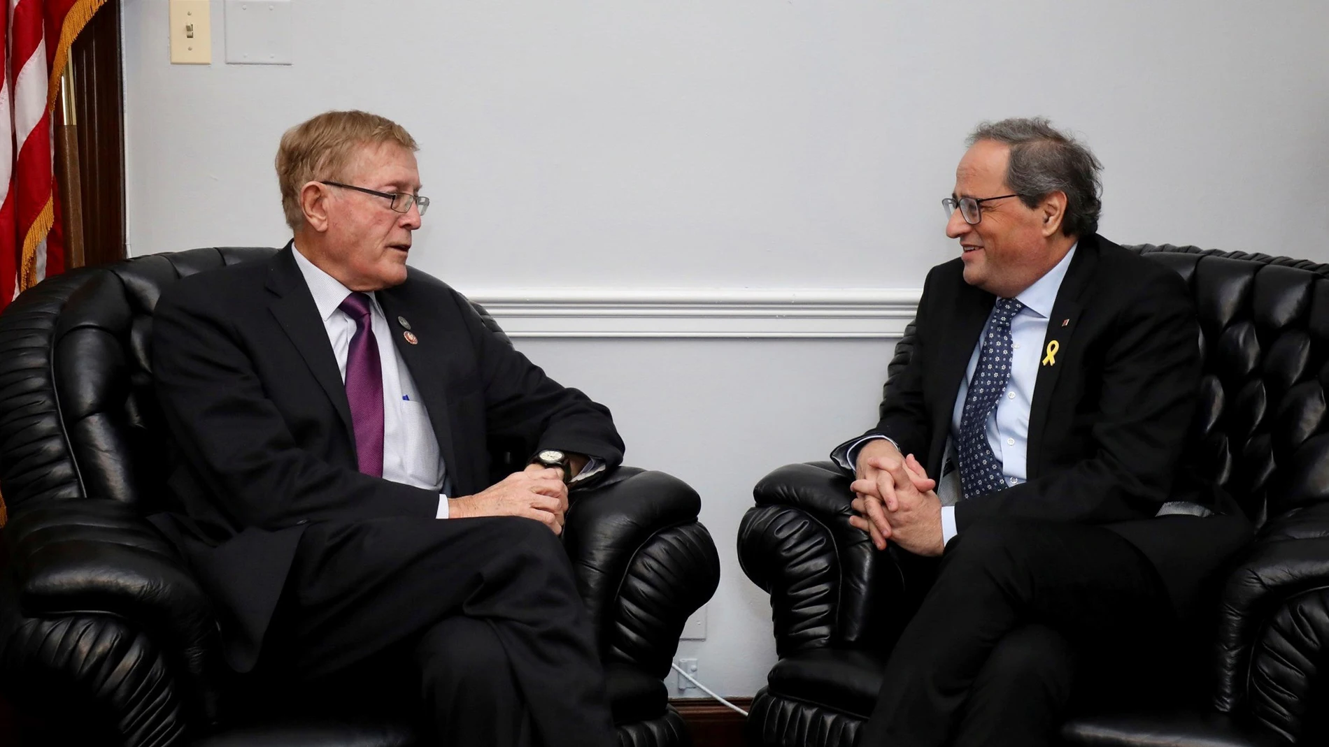 Quim Torra en Estados Unidos Quim Torra en Estados Unidos