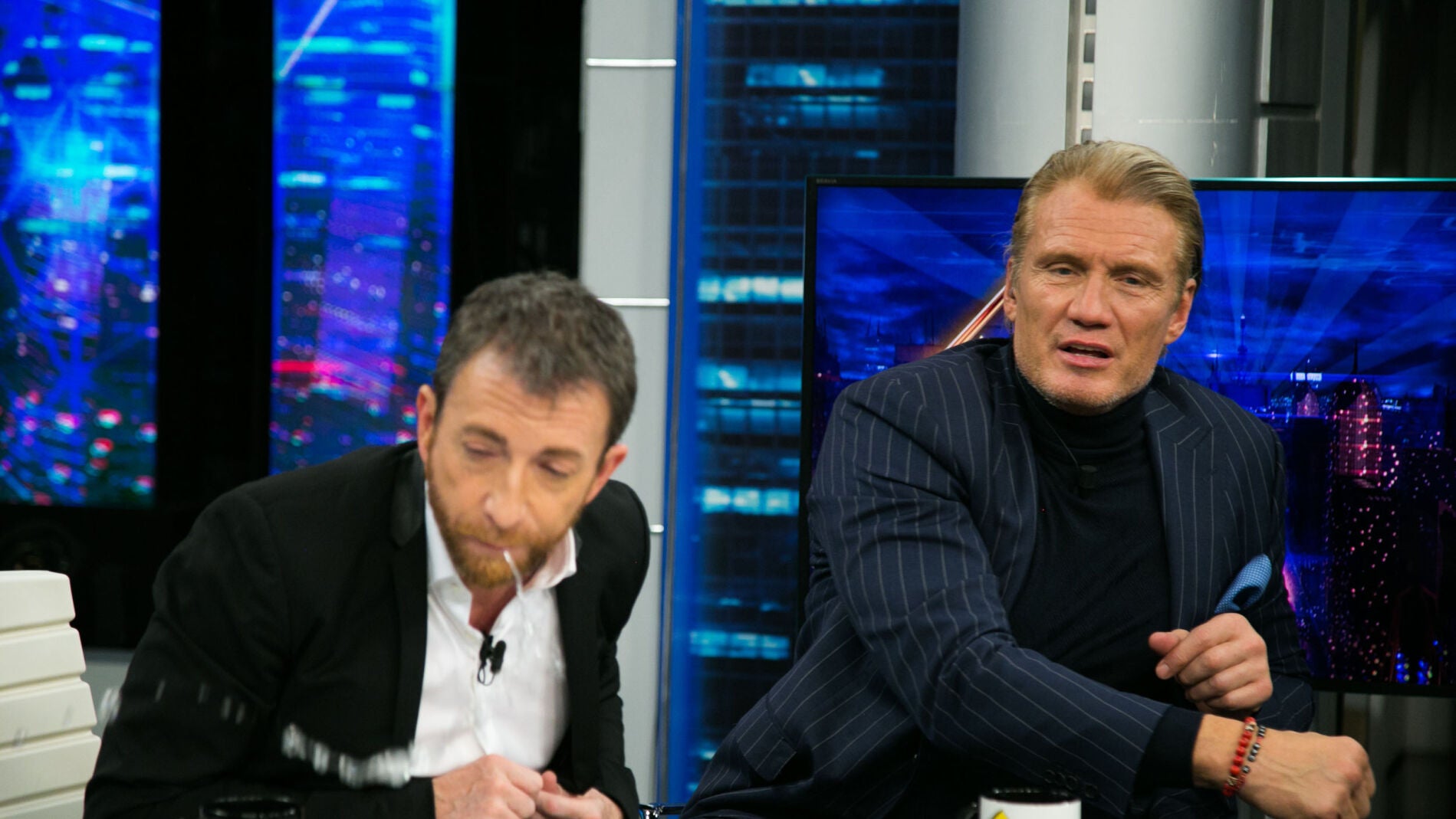 El brutal pu&ntilde;etazo de Dolph Lundgren a Pablo Motos 