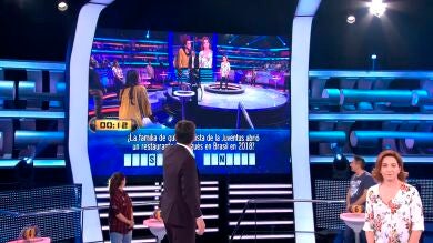 El VAR de '¡Ahora Caigo!' salva a Eli de caer por la trampilla