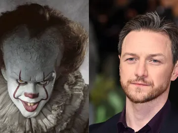 James McAvoy pasó miedito con Pennywise James McAvoy pasó miedito con Pennywise