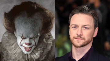 James McAvoy pasó miedito con Pennywise James McAvoy pasó miedito con Pennywise