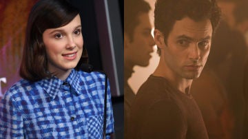 Millie Bobby Brown y Penn Badgley