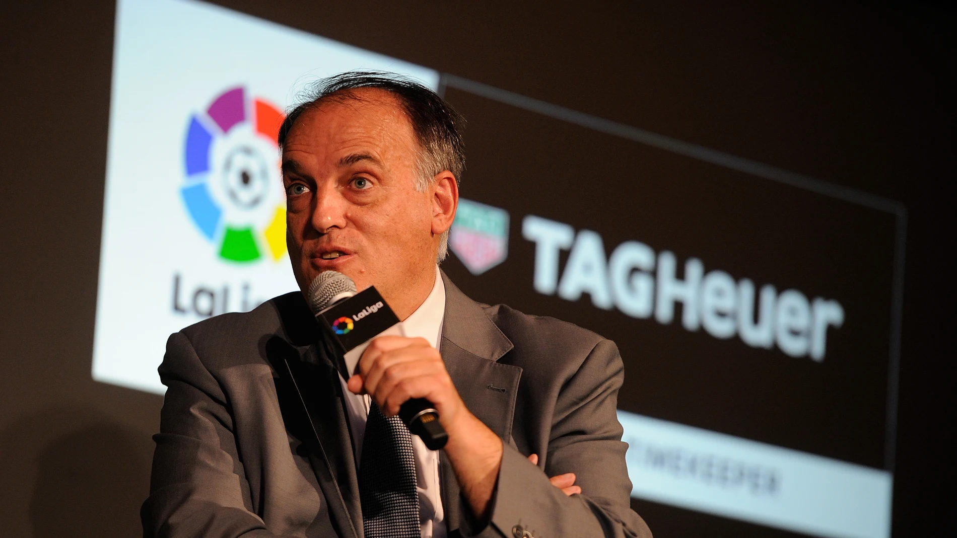 Javier Tebas en un evento de LaLiga Javier Tebas en un evento de LaLiga